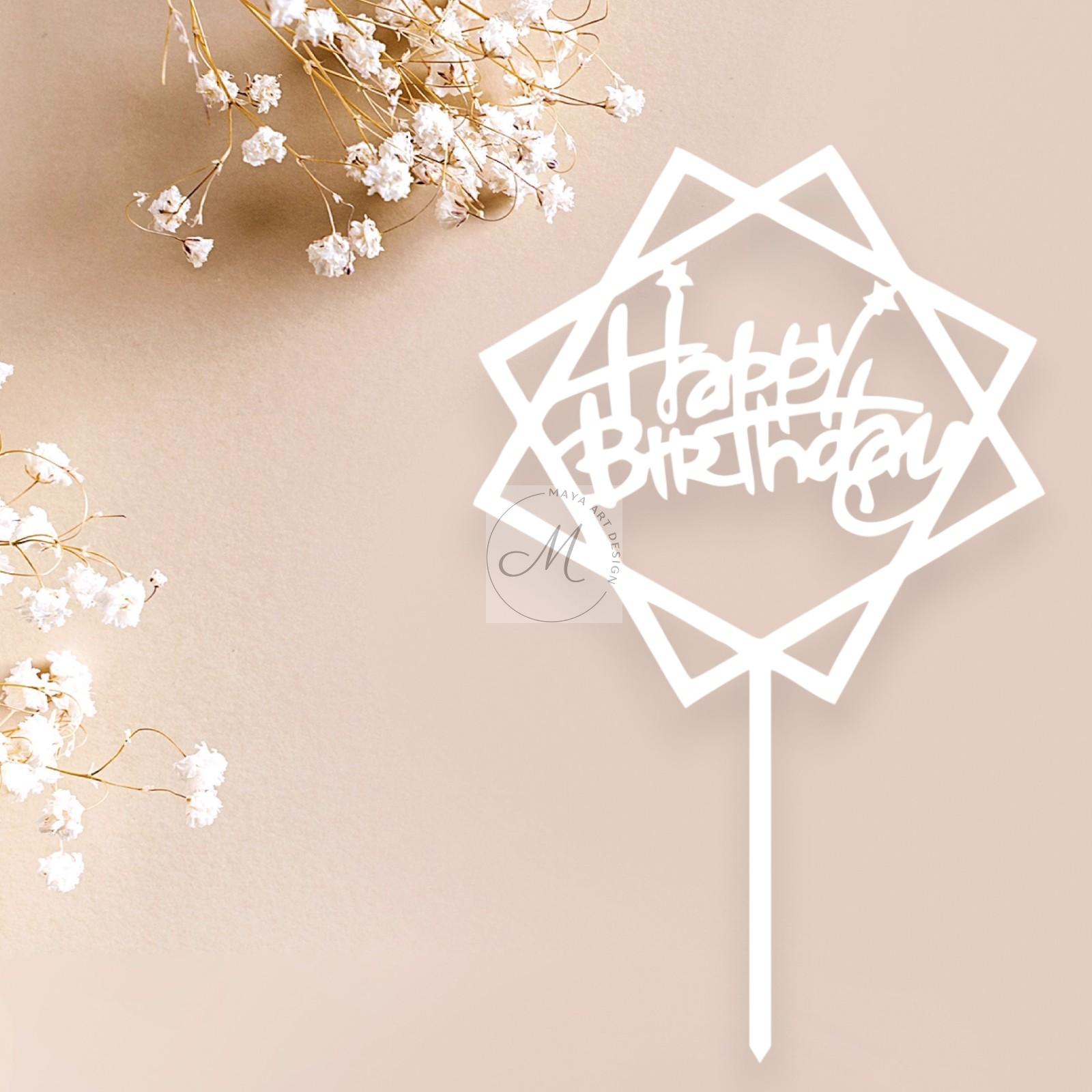Happy Birthday rámik