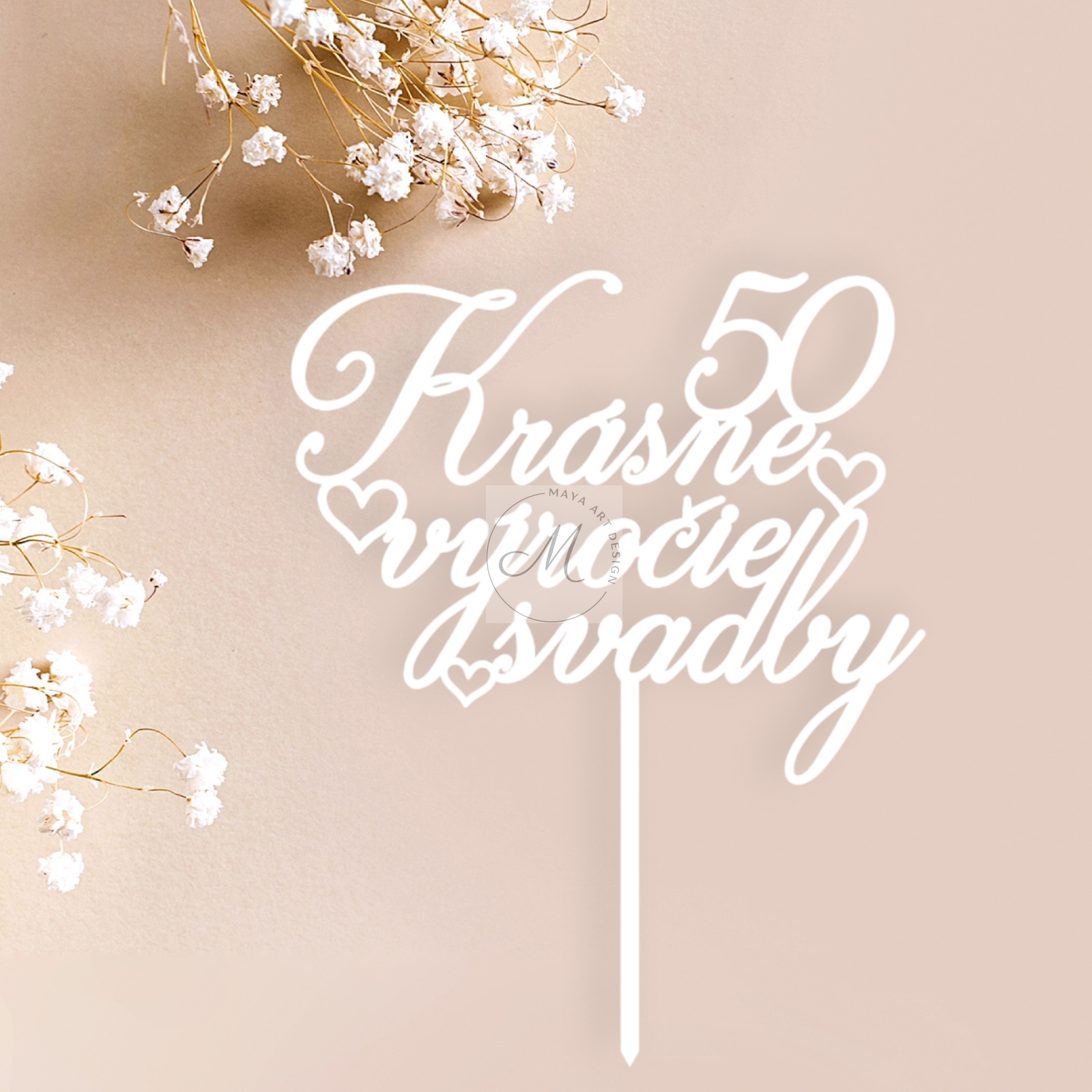 Krásne výročie svadby+číslo